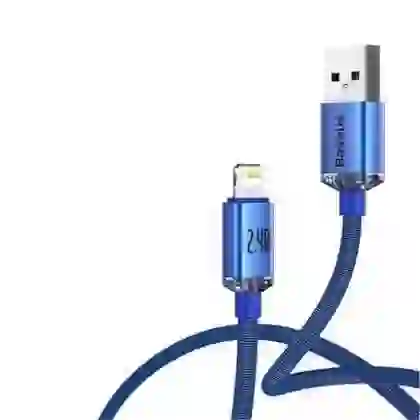 Cáp Baseus Crystal Shine USB-A To Lightning Dài 2M 2