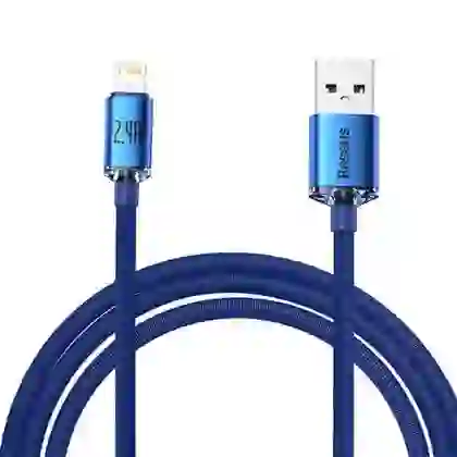 Cáp Baseus Crystal Shine USB-A To Lightning Dài 2M 1