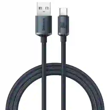 Cáp sạc Baseus Crystal Shine USB-A To Type C 100W 2m 3