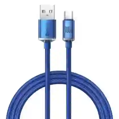 Cáp sạc Baseus Crystal Shine USB-A To Type C 100W 2m 1