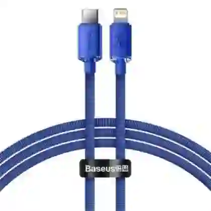 Cáp sạc Baseus Crystal Shine USB-C To Lightning 2m - Đen 1