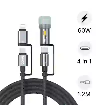 Cáp sạc nhanh BWOO Micro 120W X286V dài 1M 1