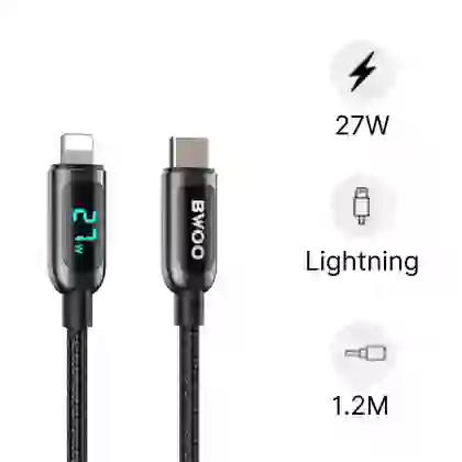 Cáp sạc nhanh BWOO Micro 120W X286V dài 1M 1