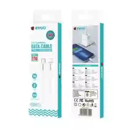 Cáp sạc nhanh BWOO Type-C to Lightning PD 27W X283C-L dài 1M 3
