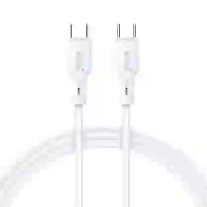 Cáp sạc nhanh BWOO Type-C to Type-C 60W X286C-C dài 1M 2