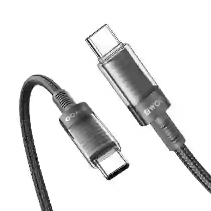 Cáp sạc nhanh BWOO Type-C to Type-C 60W X287C-C dài 1M 1