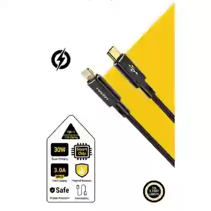 Cáp sạc nhanh Pisen Quick Platinum Type-C to Lightning 1M 4