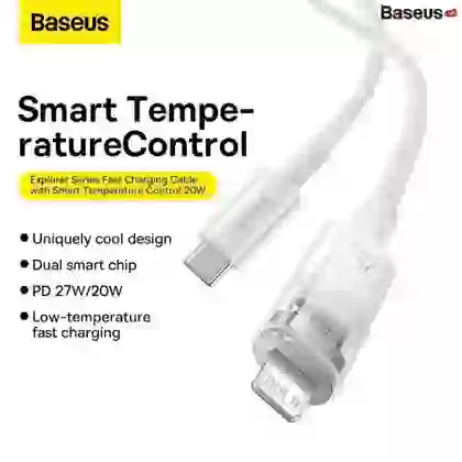 Cáp sạc nhanh tự ngắt Baseus Explorer Series Type-C to Lightning 20W 1M 3