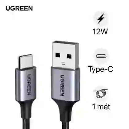 Cáp sạc Ugreen USB-A to Type-C 1M US288 3