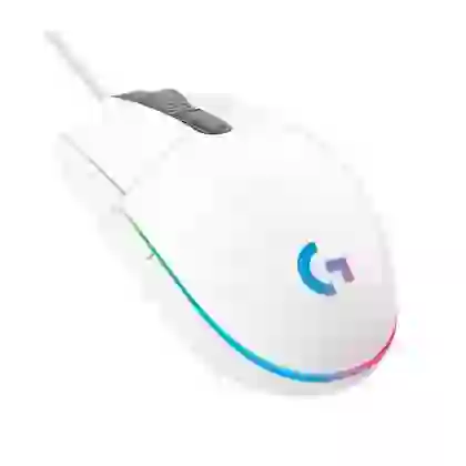 Chuột Gaming có dây LOGITECH G102 LightSync - Trắng