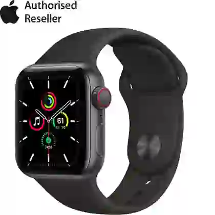 Apple Watch SE 40mm (4G) Viền Nhôm Dây Cao Su | Chính Hãng VN/A 1
