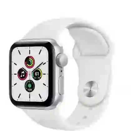 Apple Watch SE 40mm (GPS) Viền Nhôm Dây Cao Su | Chính Hãng VN/A 1