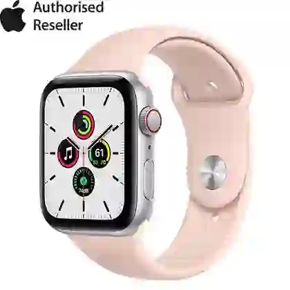 Apple Watch SE 44mm (4G) Viền Nhôm Dây Cao Su | Chính Hãng VN/A 1