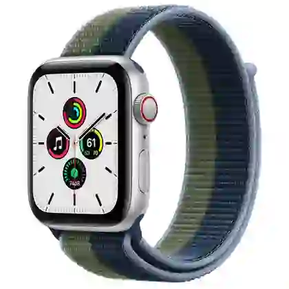 Apple Watch SE 44mm (4G) Viền Nhôm Dây Vải | Chính Hãng VN/A 1