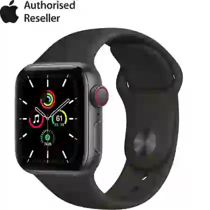Apple Watch SE 44mm (4G) Viền Nhôm Dây Cao Su | Chính Hãng VN/A 1