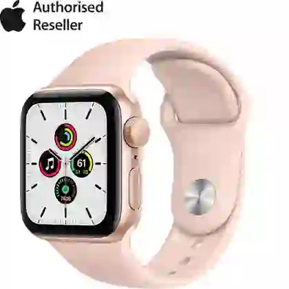 Apple Watch SE 44mm (GPS) Viền Nhôm Dây Cao Su | Chính Hãng VN/A 1