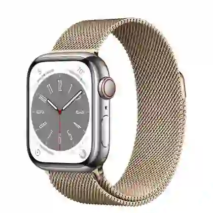Apple Watch Series 8 41mm 4G viền thép dây thép | Chính Hãng VN/A 1