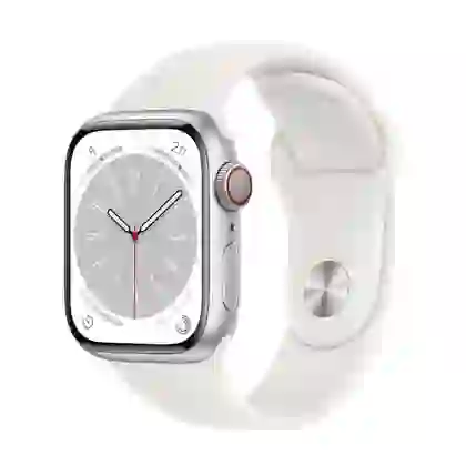 Apple Watch Series 8 45mm 4G viền nhôm dây cao su | Chính hãng VN/A 1