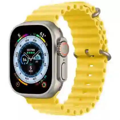 Apple Watch Ultra 49mm Viền Titan Dây cao su | Chính hãng VN/A 1