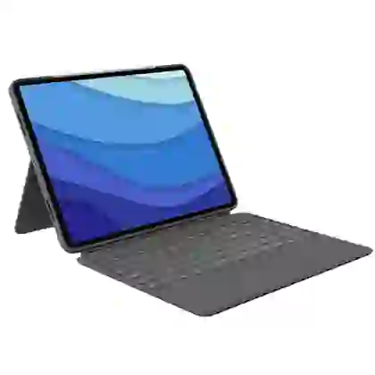 Bao da kèm bàn phím Logitech Combo Touch cho iPad Pro 12.9 2021 Đen 1