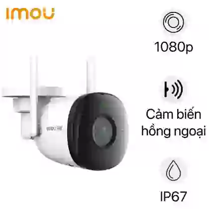 Camera IP hồng ngoại gắn ngoài trời 2.0 MP IMOU IPC F22P D 1080P 1
