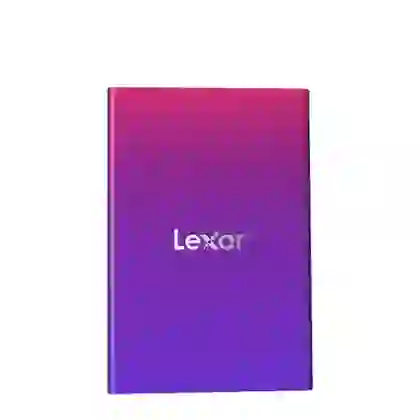 Hộp đựng ổ cứng 2.5" Lexar E100 SATA USB 3.2 Tím/Xanh dương 1