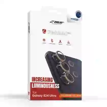 Miếng dán camera Samsung Galaxy S24 Ultra Zeelot Pishield chống va đập viền 1