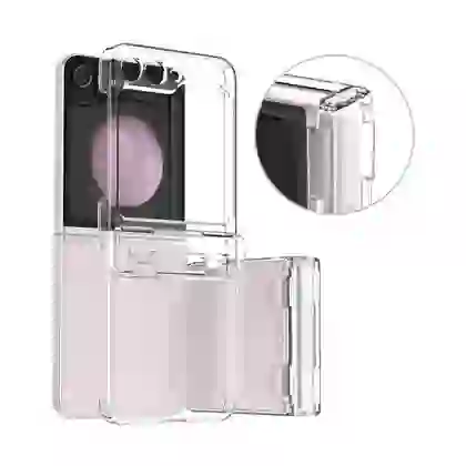 Ốp lưng Samsung Galaxy Z Flip5 Araree Nukin 360 Clear Trong suốt 1