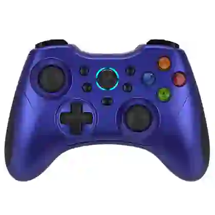 Tay cầm chơi game không dây Rappo V600S Xanh 1
