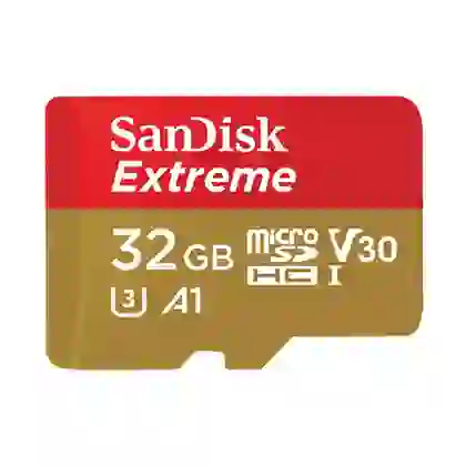 Thẻ nhớ Micro SDHC Sandisk Extreme V30 A1 100MB/S 32GB Đen 1