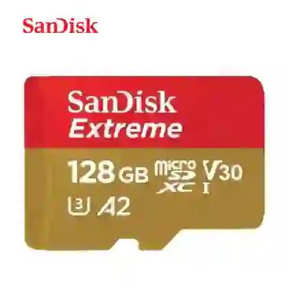Thẻ nhớ Micro SDXC Sandisk Extreme V30 A2 190MB/S 128GB 1