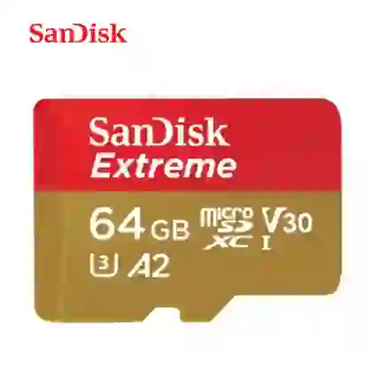 Thẻ nhớ MicroSDXC Sandisk Extreme V30 A2 64GB 170MB/s  1