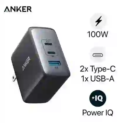 Củ sạc Anker 736 Nano II 2C1A 100W B2B A2145 2