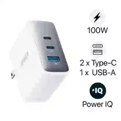 Củ sạc Anker 736 Nano II 2C1A 100W B2B A2145 1