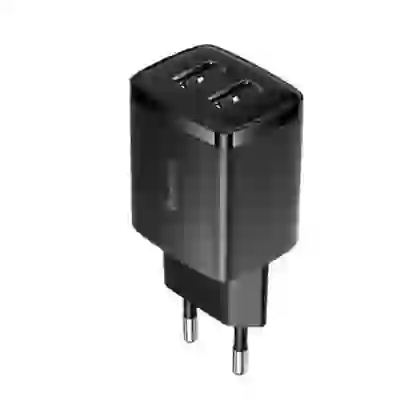 Củ sạc nhanh Baseus compact 2 cổng USB-A 2