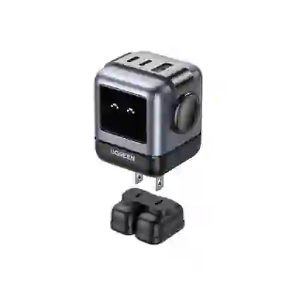Củ sạc nhanh Ugreen Robot GaN Nexode 3 cổng USB-C USB-A 65W CD361 15570 3