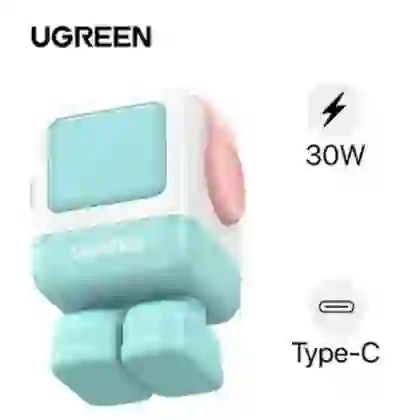 Củ sạc Ugreen RoboGaN Mini 30W USB-C CD359 1