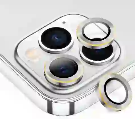 Dán camera iPhone 14 Pro/ 14 Pro Max Mipow viền màu 1