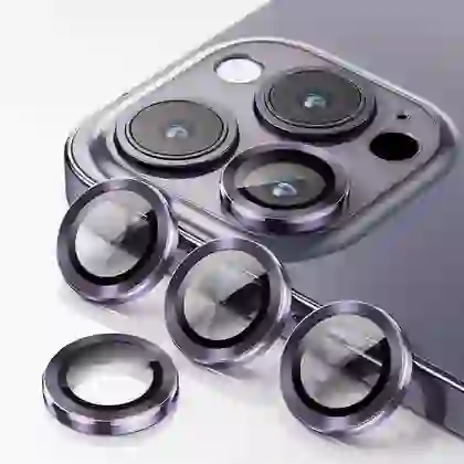 Dán camera iPhone 14 Pro/ 14 Pro Max Mipow viền màu 1