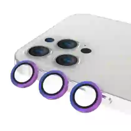 Dán cường lực Camera iPhone 13 Pro/ 13 Pro Max Mipow viền màu 3