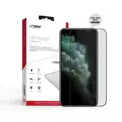 Dán cường lực iPhone 11 Zeelot Privacy chống nhìn trộm Full cap cấp (lưới chống bụi loa) 1