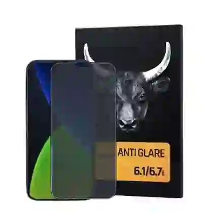 Dán cường lực iPhone 14 / 13/ 13 Pro chống va đập Mipow Anti-Glare Full nhám 1