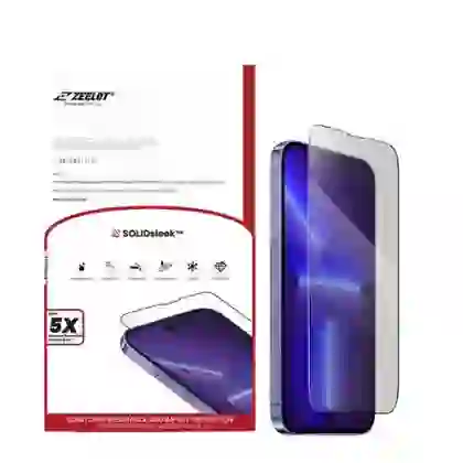 Dán cường lực iPhone 14 Plus/ 13 Pro Max Zeelot Solidsleek Full cao cấp 1