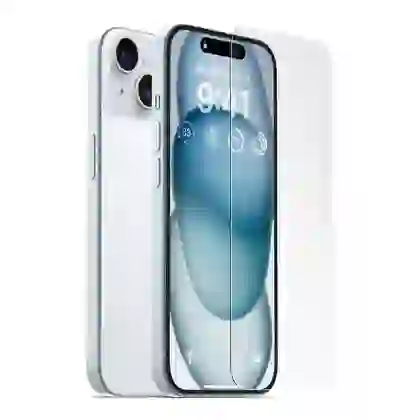 Dán cường lực iPhone 15 chống va đập Full màn hình 4D5D 2