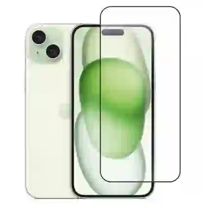 Dán cường lực iPhone 15 Plus chống va đập Full màn hình 4D5D 2