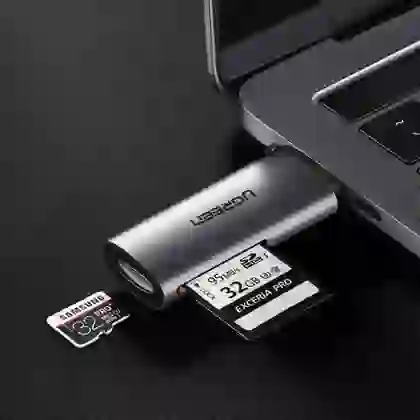Đầu đọc thẻ nhớ Ugreen Type-C to USB-A 3.0 2 Khe SD Và TF CM185 50706 5