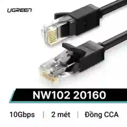 Dây cáp mạng Ugreen CAT6 NW102 20160 dài 2m 1