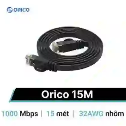 Dây dẹt cáp mạng Cat6 dài 15m Orico 2