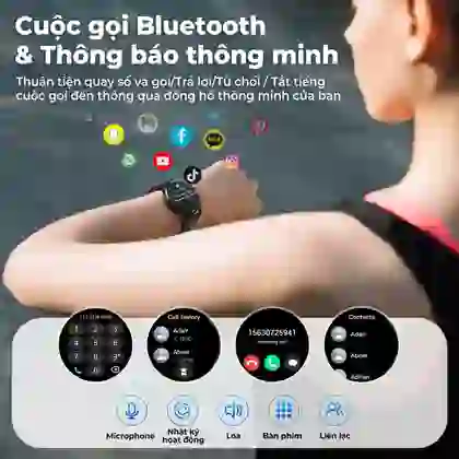 Đồng hồ thông minh Soundpeats Watch 4 - Đen 2