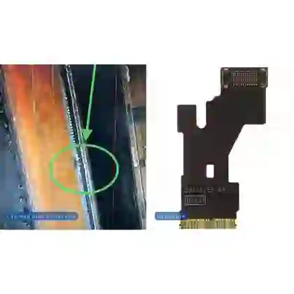 Ép cổ cáp màn hình iPhone 16 2